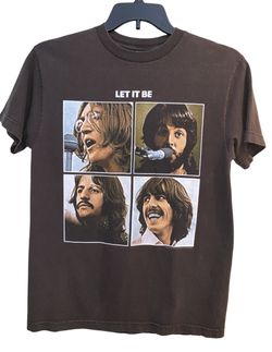 The Beatles Let It Be Vintage 2004 T-Shirt Size Medium