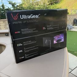 LG 32GS75Q Ultra Gear 27" Gaming Monitor QHD IPS 180Hz 1ms G-SYNC
