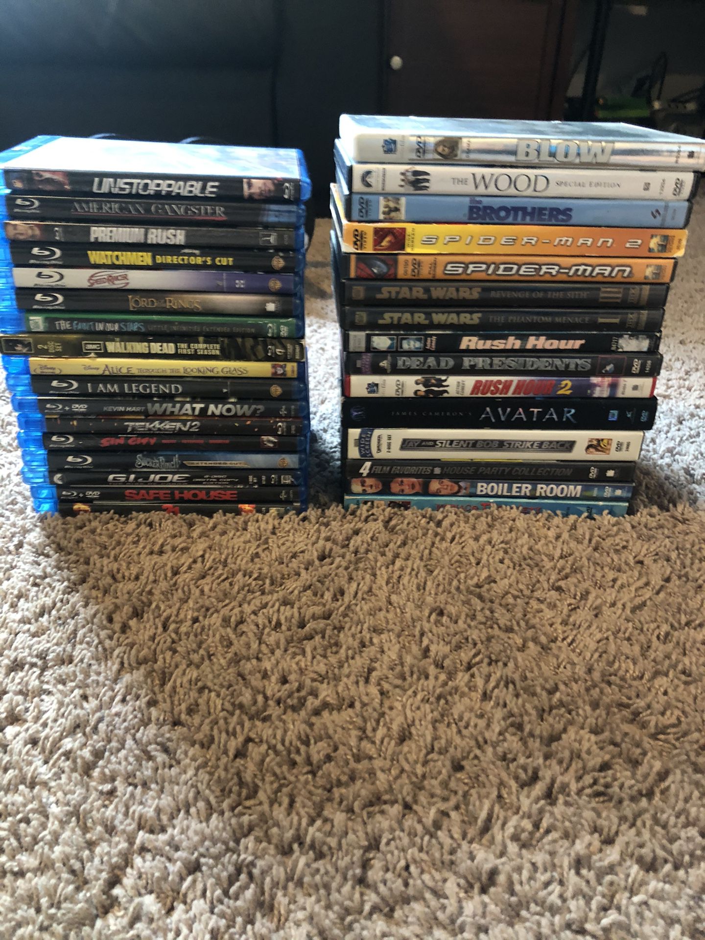 Massive Blu-ray & DVD collection - 32 movies!