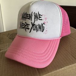 When We Were Young Festival 2022 Pink Trucker hat