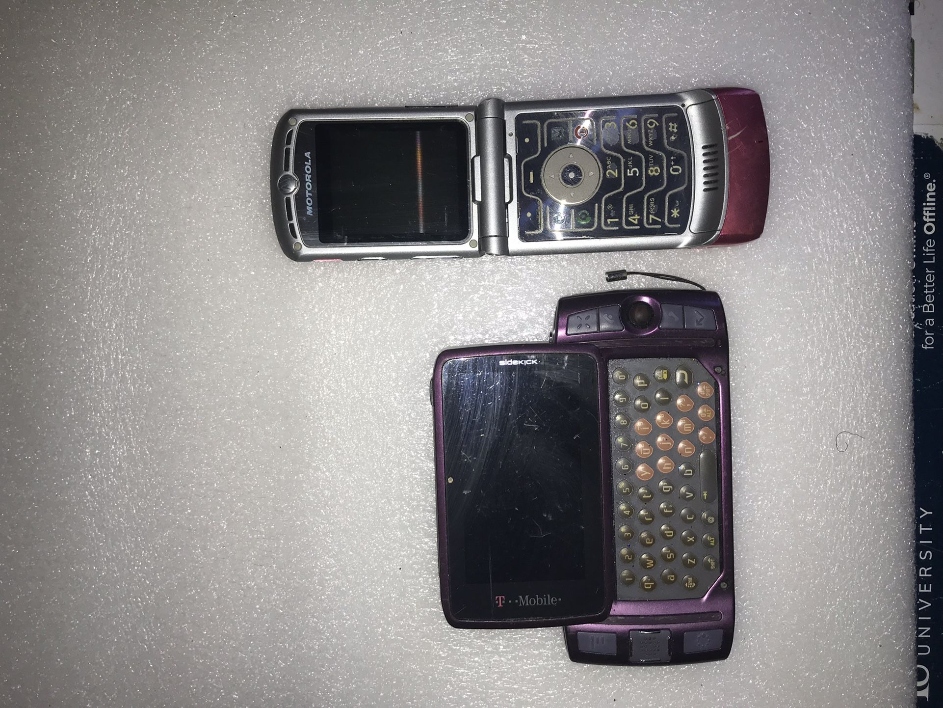 Razor Classic Phone Only Sidekick Sold