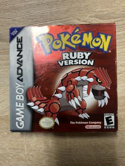 Pokemon Ruby Red