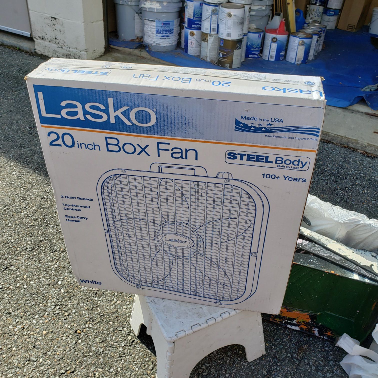New Lasko 20 inch Box Fan