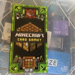Minecraft Card Game.
