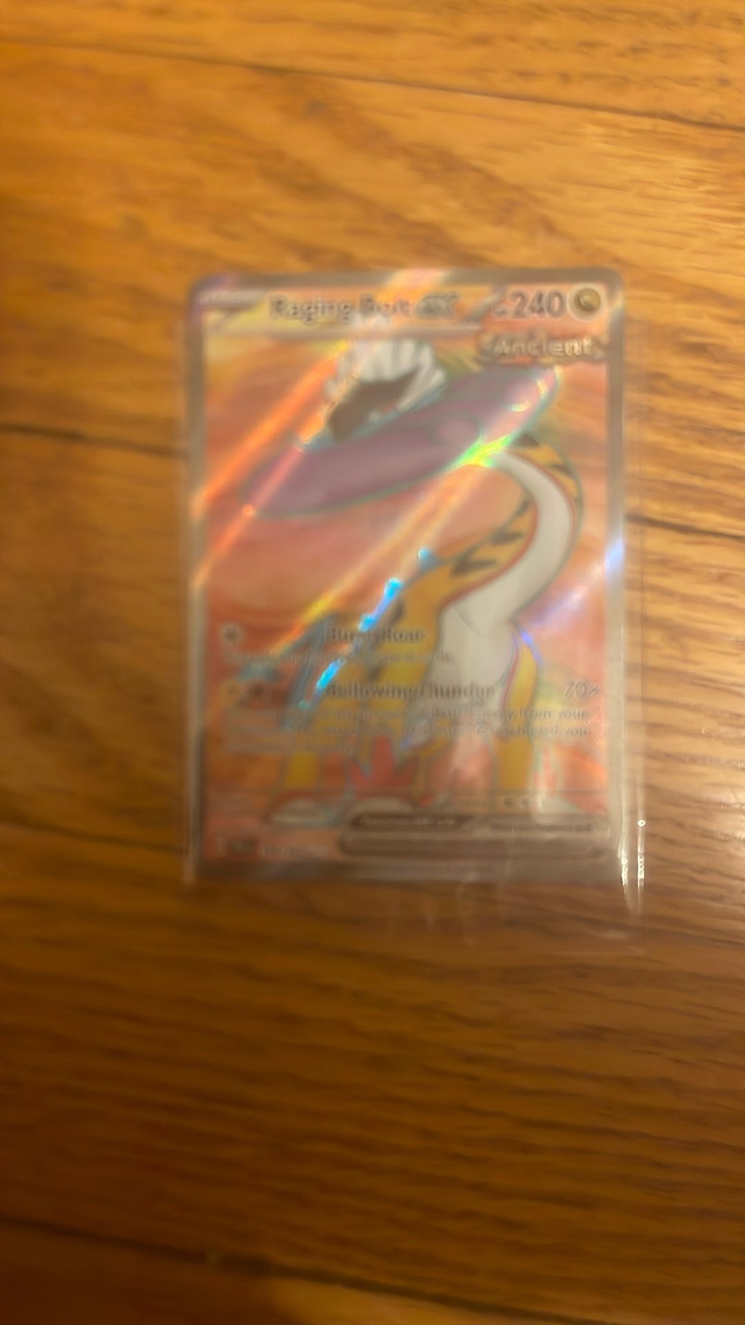 Pokémon Raging Bolt Ex