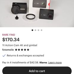 4K+ YI portable action camera
