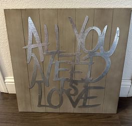Decorative Wooden Sign
