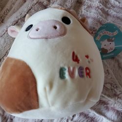 Ronnie The Cow And Amelie Strawberry Milk Shake Squishmallows New $15 Each