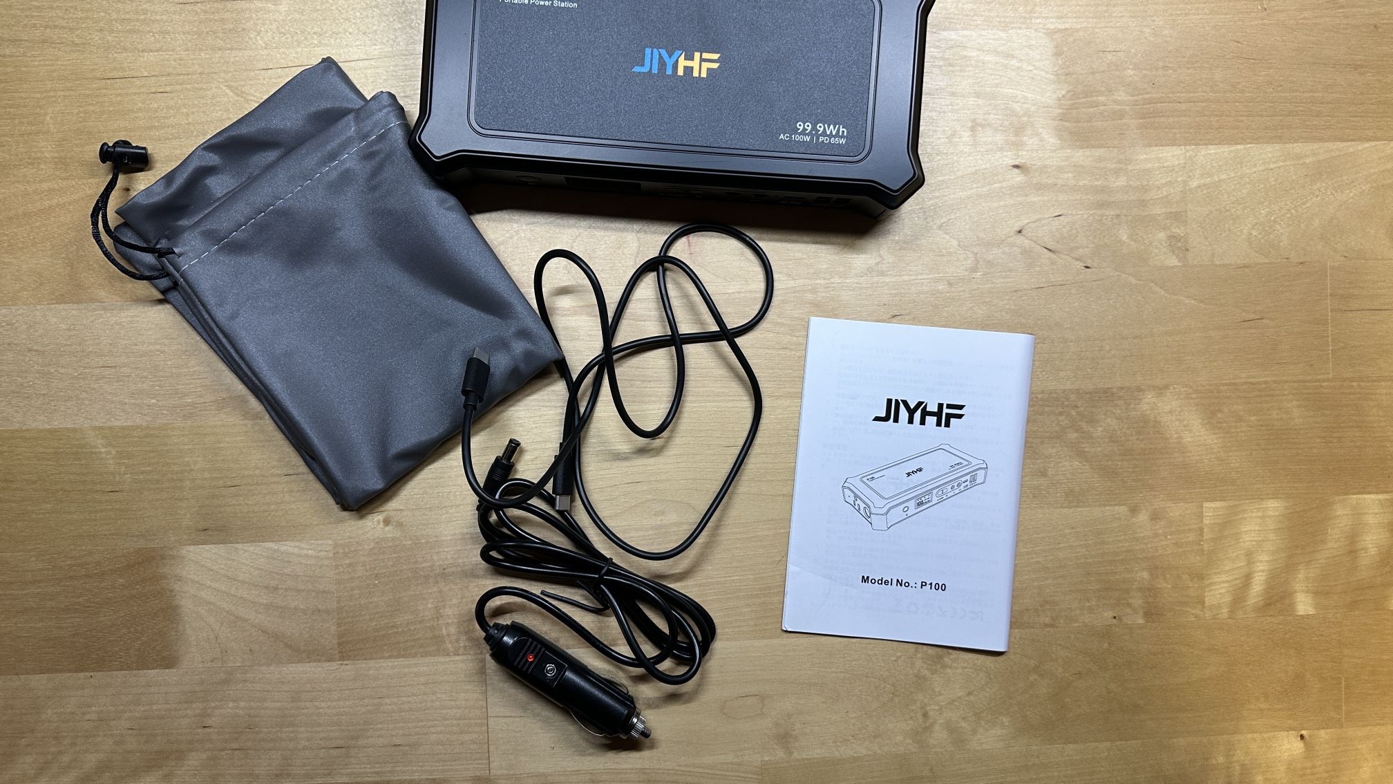 Brand New Portable Power Bank w/ AC Outlet – 99.9Wh, Laptop Charger, Camping Power