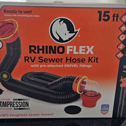 Camco Rhino FLEX RV SEWER hose Kit