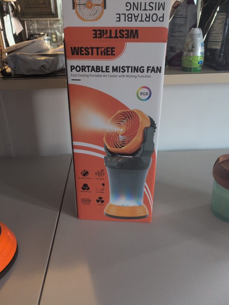 Rechargeable Misting Fan 