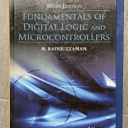 Fundamentals Of Digital Logic And Microcontrollers 