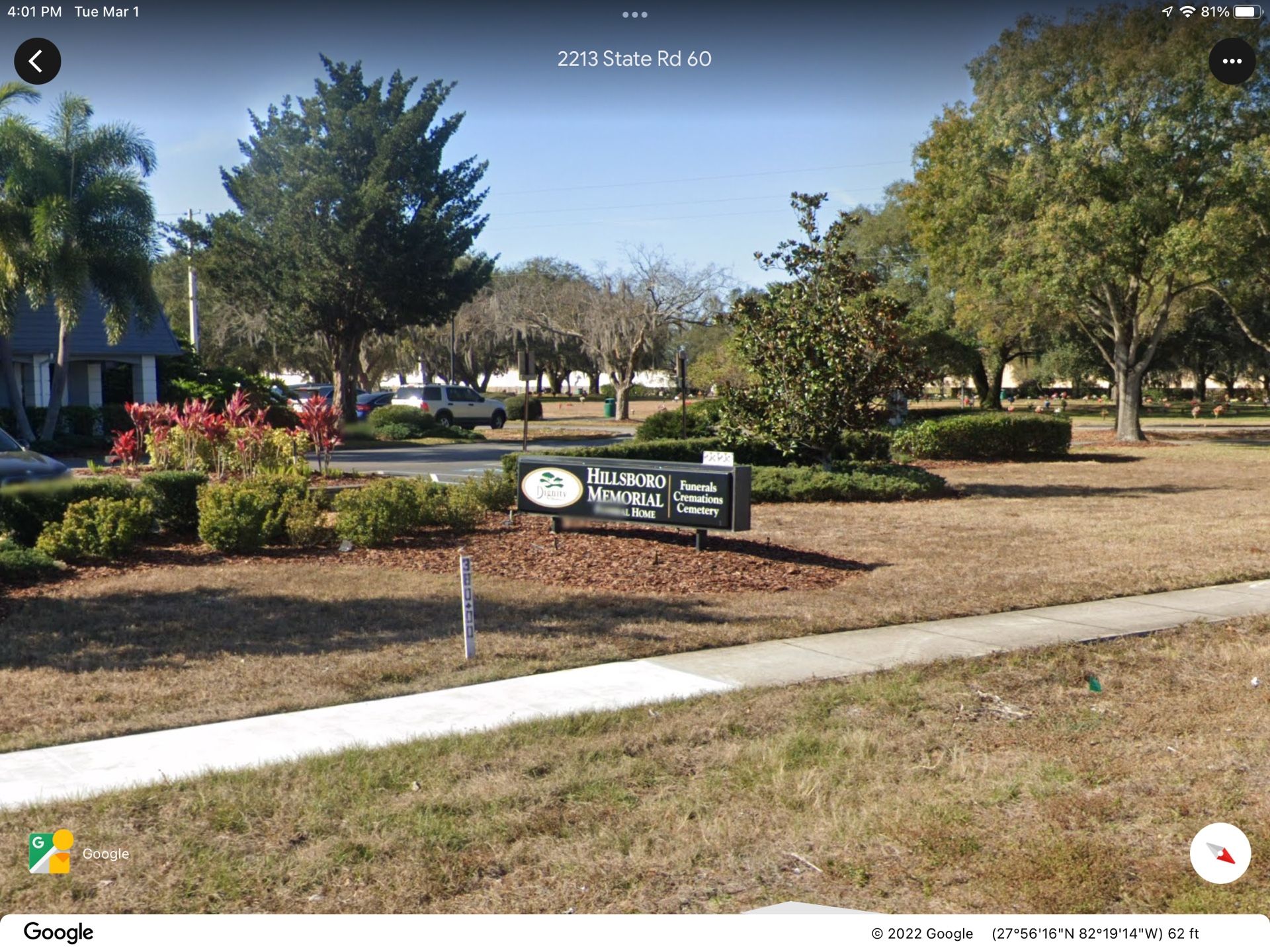 Hillsboro Memorial Cemetery Plots 2