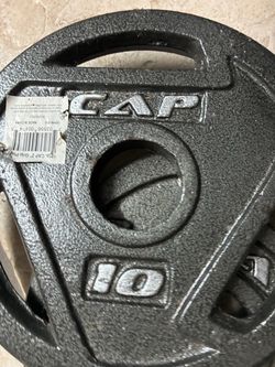 Two 10lb Cap weight disk