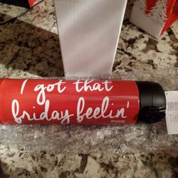 New VS  PINKThermo Metal Tumbler