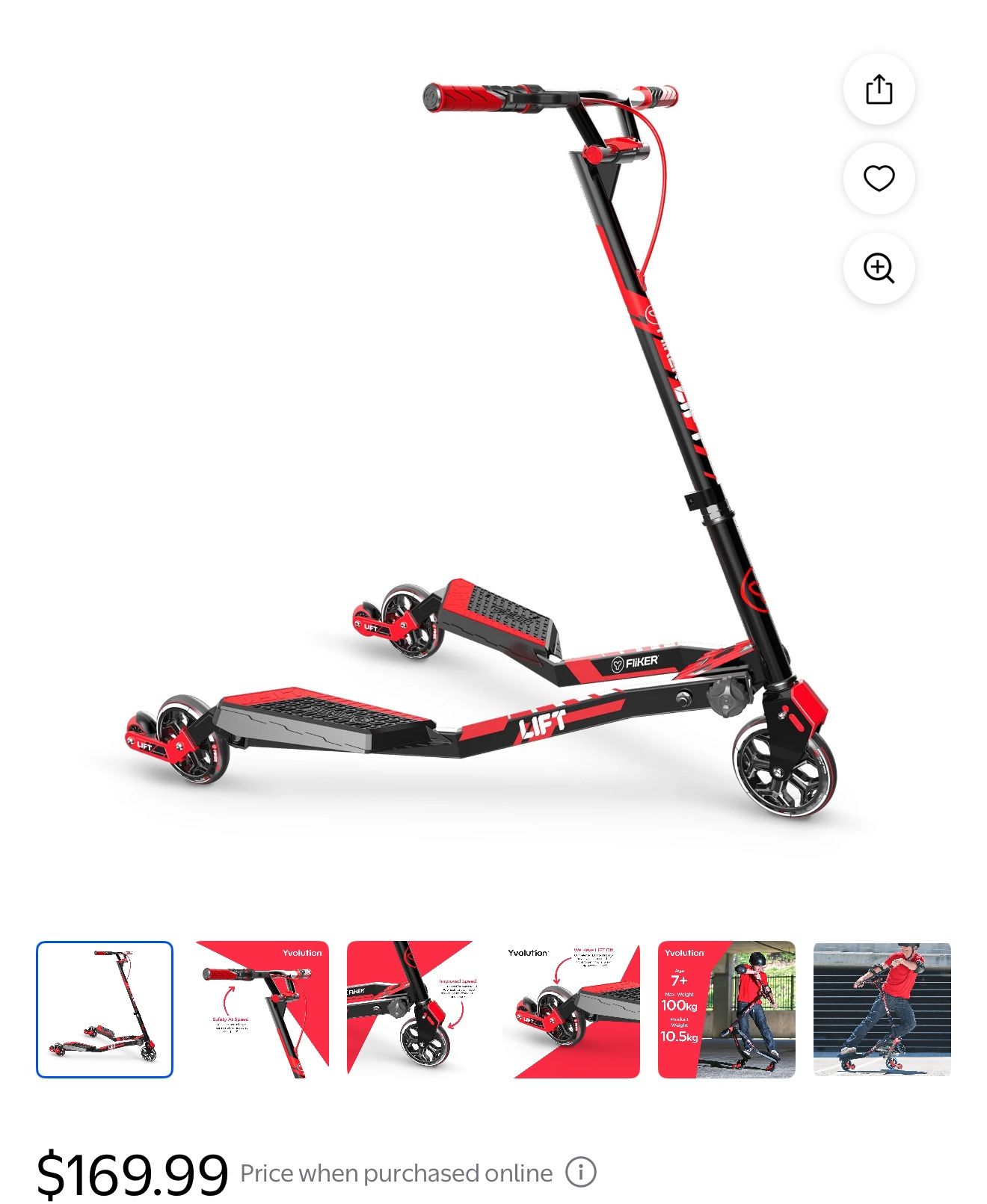Flicker Lift Scooter