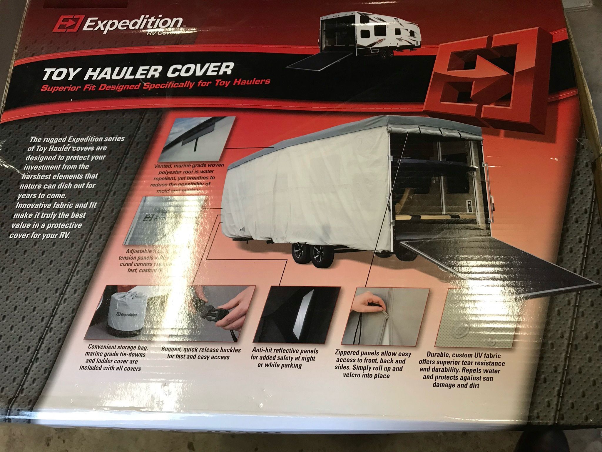 Rv Trailer Toy Hauler Cover Brand New In Box