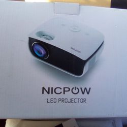 Nicpow Led Mini Projector 