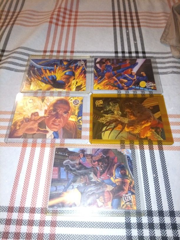 Vintage 1994 Fleer Ultra Marvel X-Men Limited Edition Card Lot