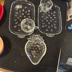 Strawberry Couple  Tea Set 