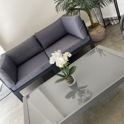 Outdoor Patio Furniture 3 pcs-set (LOVESEAT & TABLE)