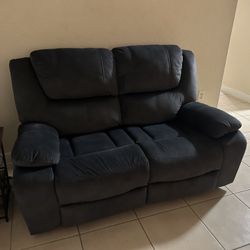  ,Reclinable Sofas Navy Blue