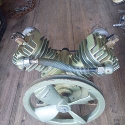 Air Compressor Double Head