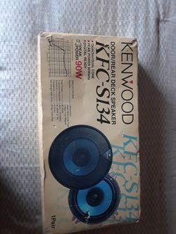 Kenwood Car Audio Speakers