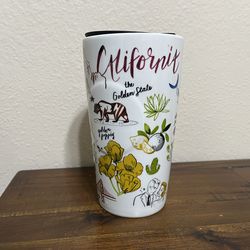 New Starbucks California 2021 Ceramic Travel Tumbler