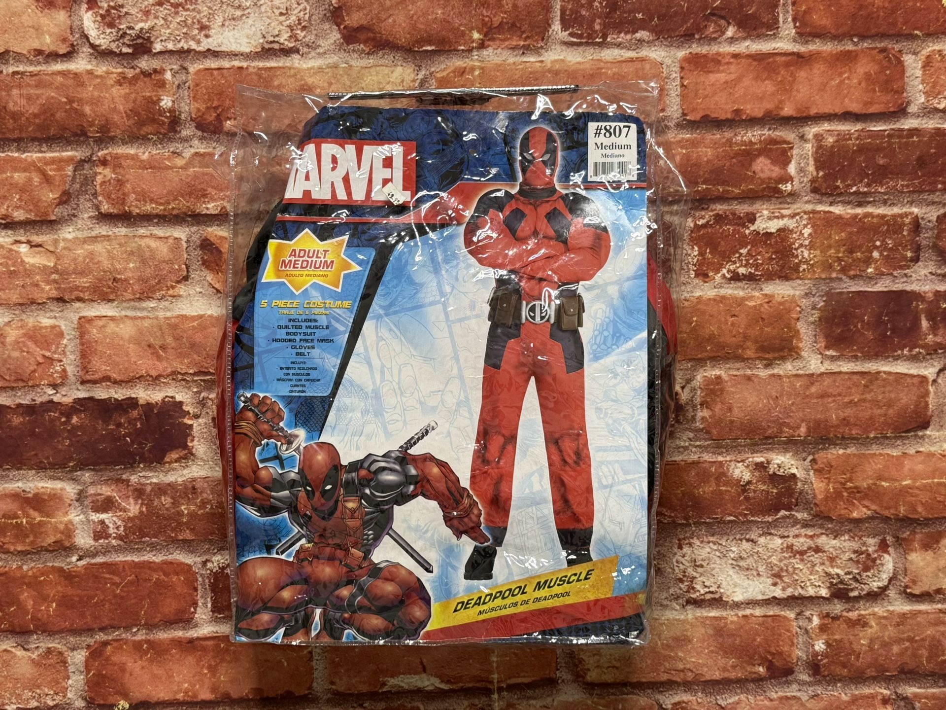 Marvel Deadpool Halloween Costume