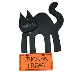 Halloween Black Cat Wall Decor