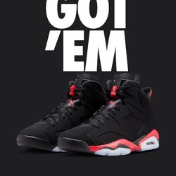 Jordan 6 Infrared Salesman (New)