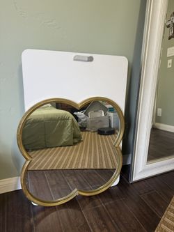 Decorative Gold Hanging Mirror