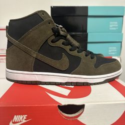 DS Nike Dunk SB High Loden 2016 Sz 9