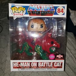 He-man Exclusive Funko Pop Flocked And Targetcon Limited  Edition 