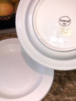 Syracuse China Crusade Dinner Plate
