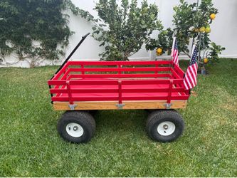 Cartwheels Wagon- Made in USA w/ cushion and pouch Works perfectly