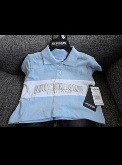 True Religion 2-Piece T-Shirt Jeans Set Outfit