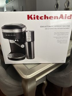 KitchenAid Semi-Automatic Espresso Machine And Automatic Milk Frother