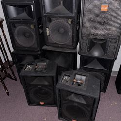 Yamaha Amp + JBL & Yamaha Speakers