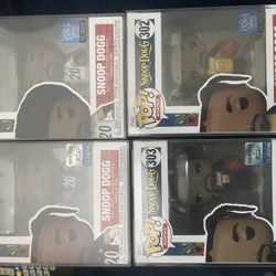 Snoop Dog Funko Set All 4 