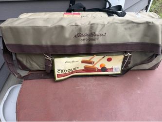 Eddie Bauer Croquet Set