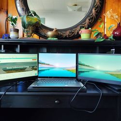Monitor Screen Extenders with Base