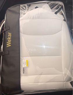 Brand New Tesla Model 3 Car Seat Covers Organosilicon Leather Full Set Still In The bag