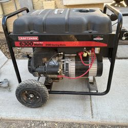 Craftsman 6300 Watt Generator 