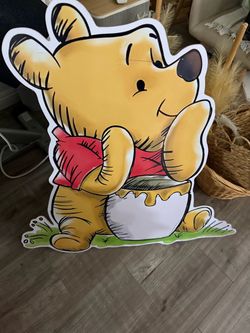 Winnie the Pooh cutout decoration