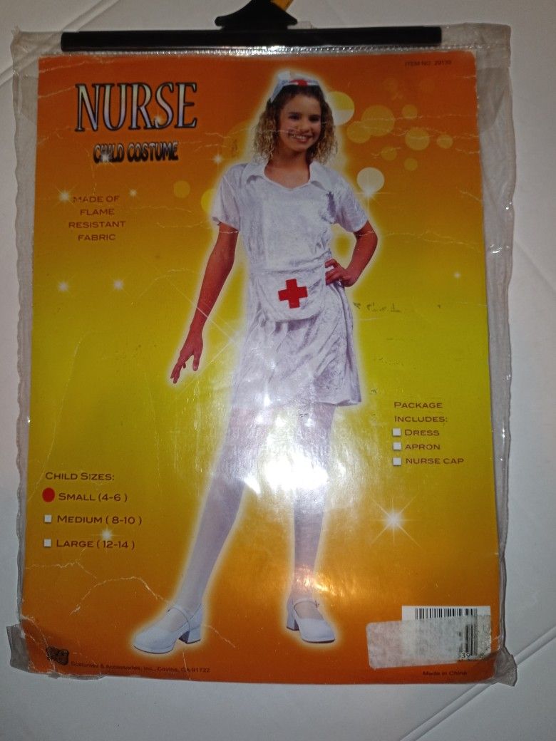 New Nurse Girl. Halloween Youth Costume