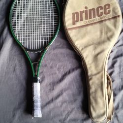 Prince Graphite 110 Michael Chang Tennis Racket With Cover OG Great Condition