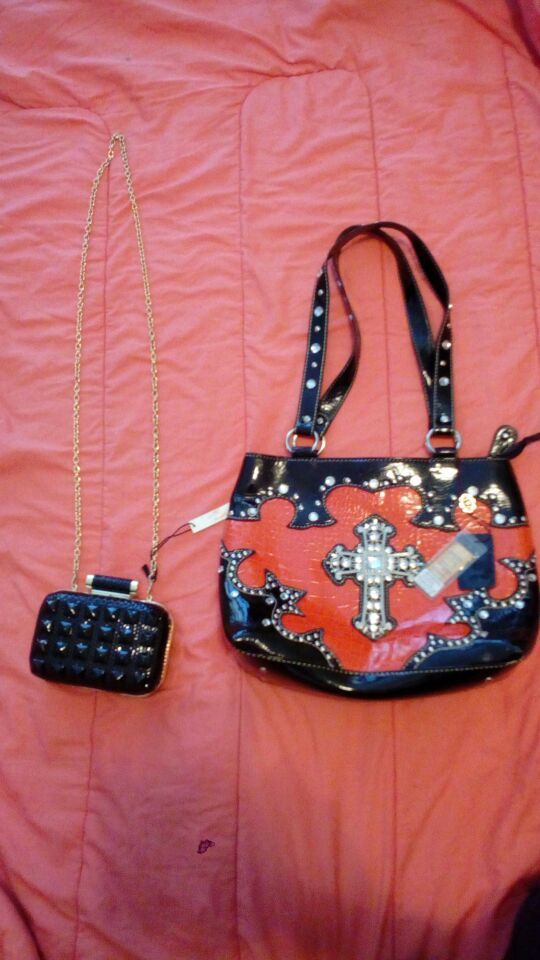 Kate Landry purse and p&G