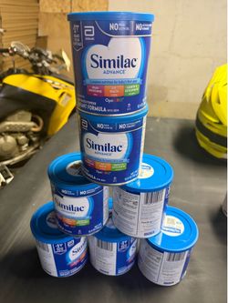 7 new fresh blue Similac Baby Formula